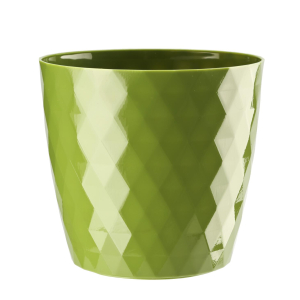 Doniczka Cristal 20cm, zielona